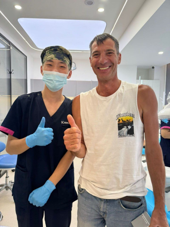 Фотография результата лечения