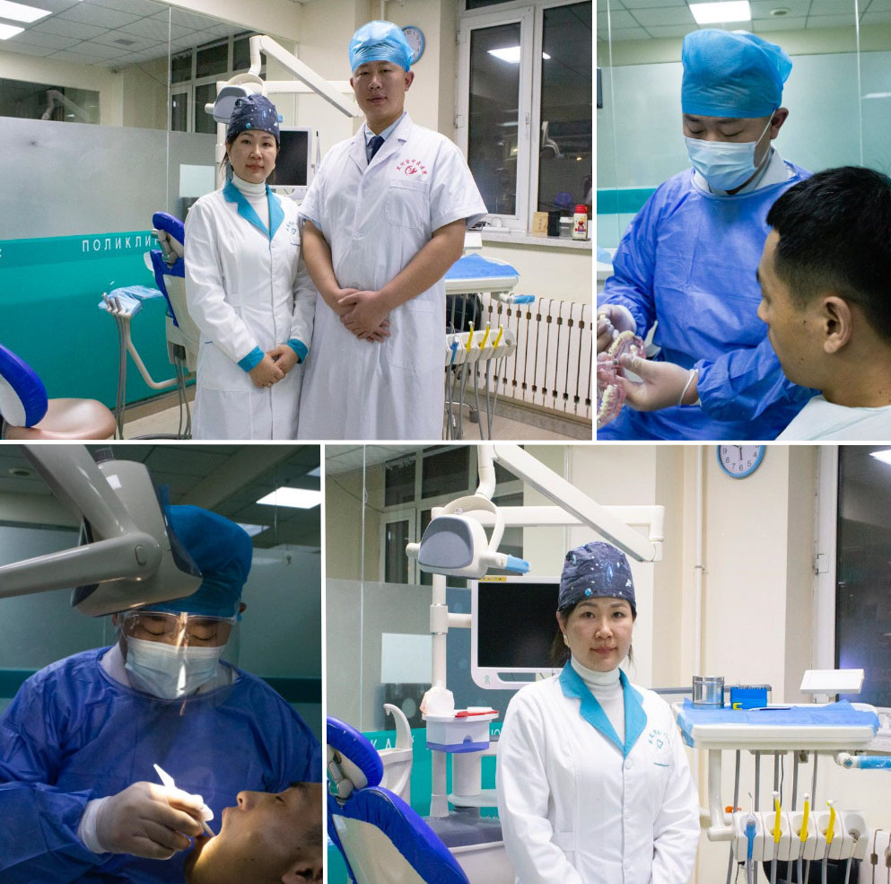 Врач за работой